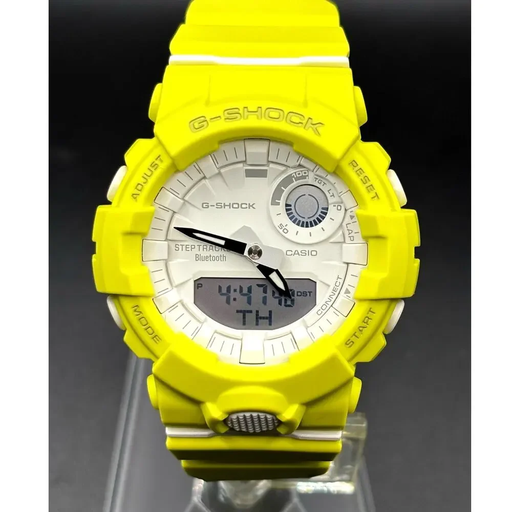 Casio G-Shock GMA-B800-9A G-Squad Yellow Bluetooth Watch